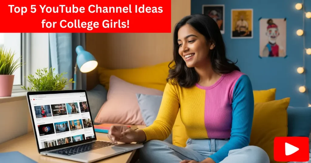 Top 5 YouTube Channel Ideas for College Girls